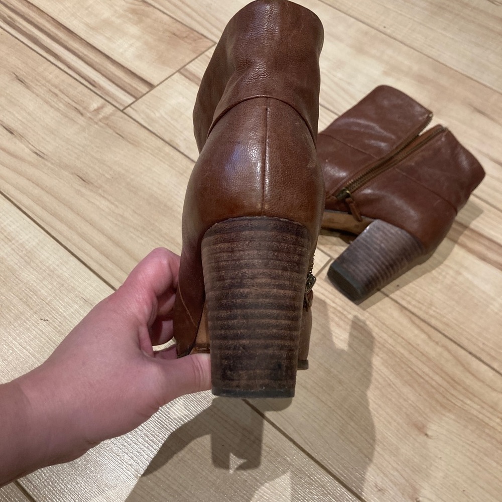 Cole Haan brown ankle boots, size 9.5